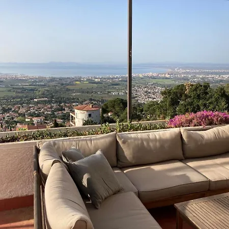 Dom wakacyjny Panoramique Avec Piscine, Mas-fumats, Roses, Espagne *