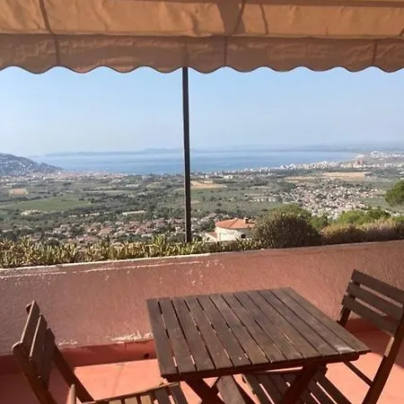 Panoramique Avec Piscine, Mas-fumats, Roses, Espagne Roses