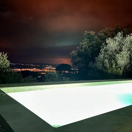 Panoramique Avec Piscine, Mas-fumats, Roses, Espagne Dom wakacyjny Roses