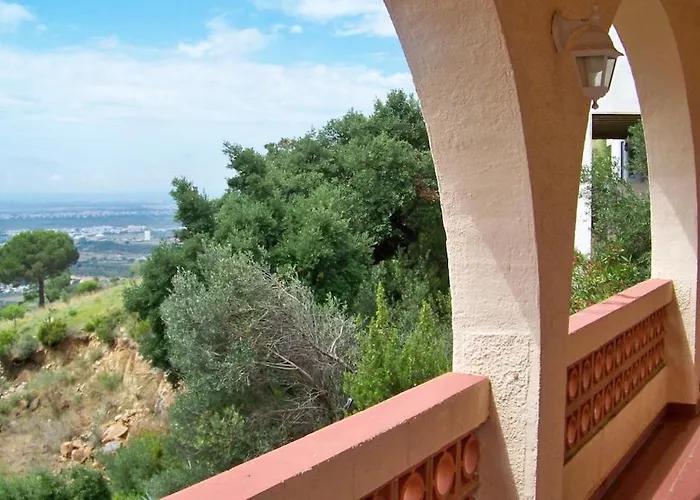 Panoramique Avec Piscine, Mas-fumats, Roses, Espagne Дом отдыха Росас