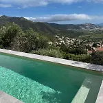 Panoramique Avec Piscine, Mas-fumats, Roses, Espagne Дом отдыха *