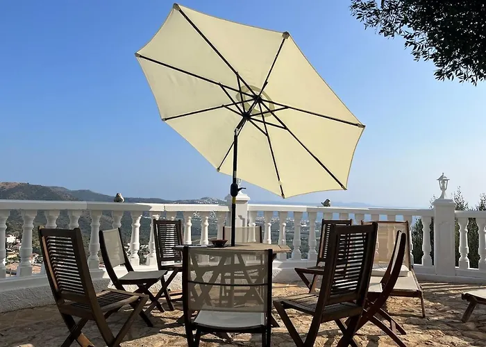 Сasa de vacaciones Panoramique Avec Piscine, Mas-fumats, Roses, Espagne Rosas