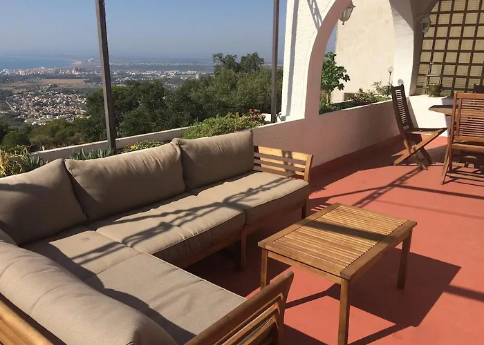 Panoramique Avec Piscine, Mas-fumats, Roses, Espagne