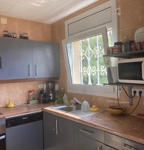 Сasa de vacaciones Panoramique Avec Piscine, Mas-fumats, Roses, Espagne *