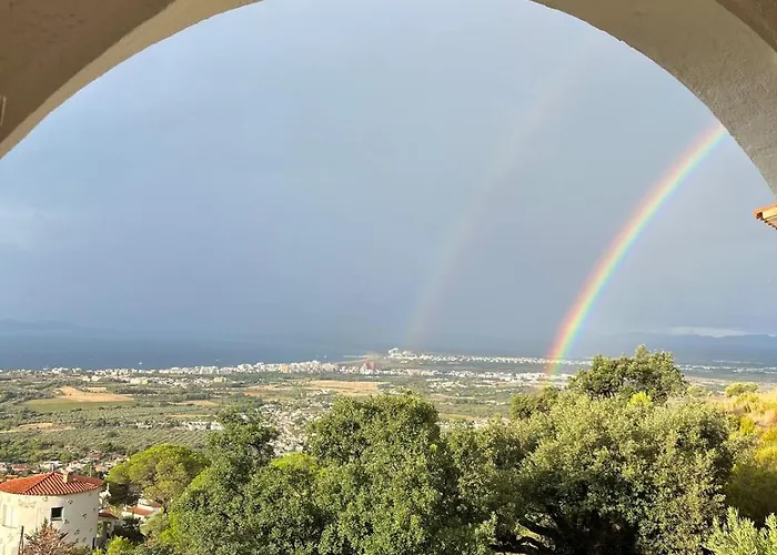 Сasa de vacaciones Panoramique Avec Piscine, Mas-fumats, Roses, Espagne Rosas