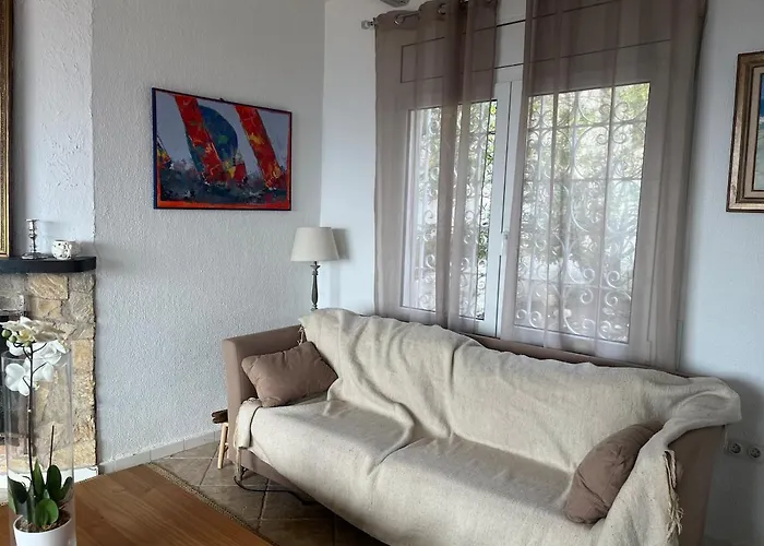 Сasa de vacaciones Panoramique Avec Piscine, Mas-fumats, Roses, Espagne *